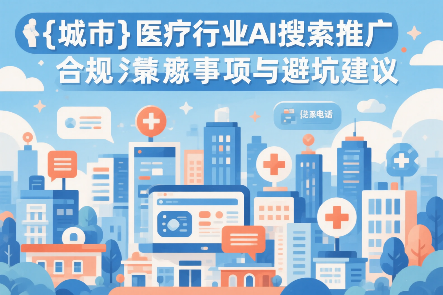 滨州医疗行业AI搜索推广合规注意事项与避坑建议