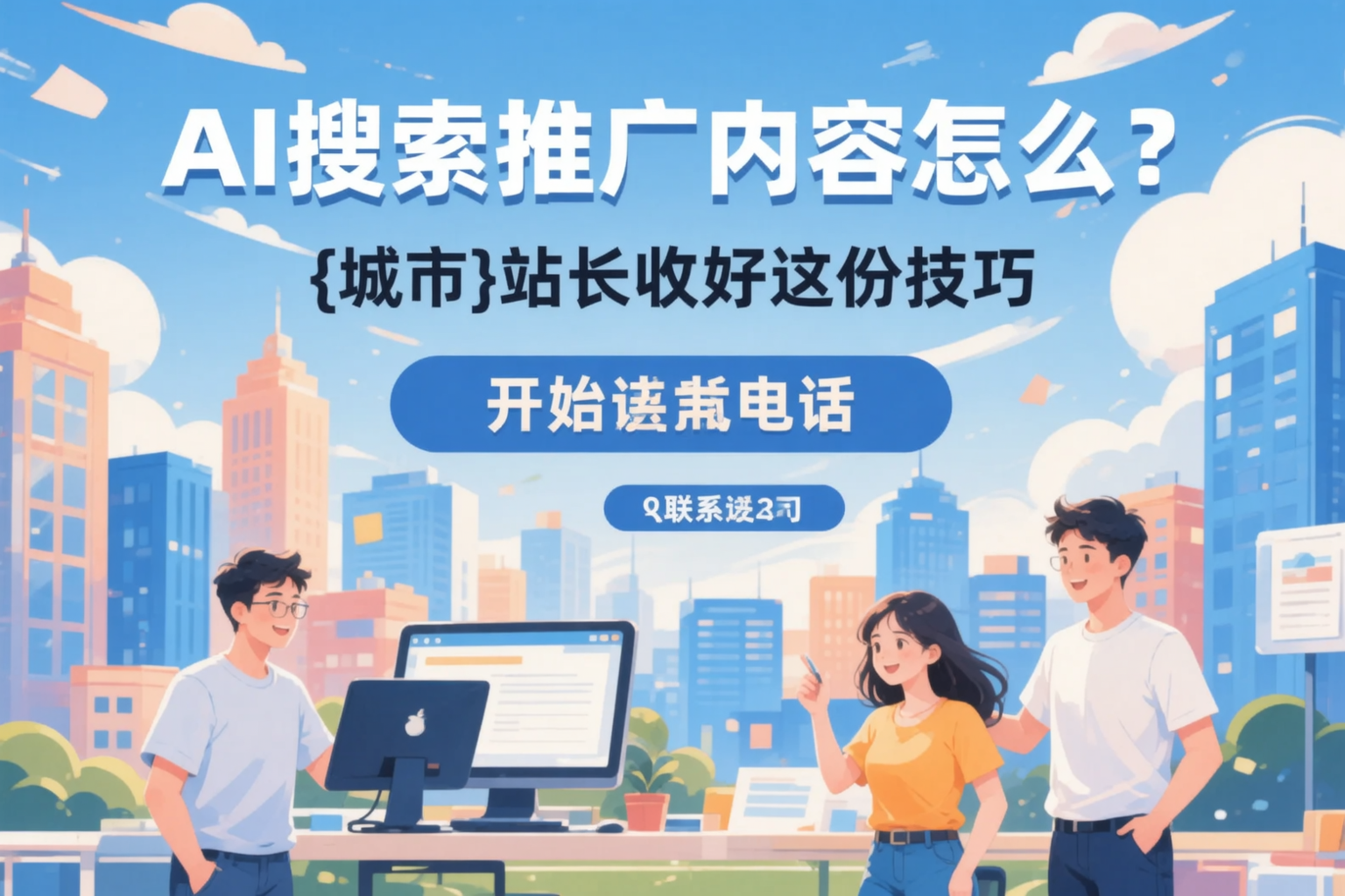 AI搜索推广内容怎么写？滨州站长收好这份技巧
