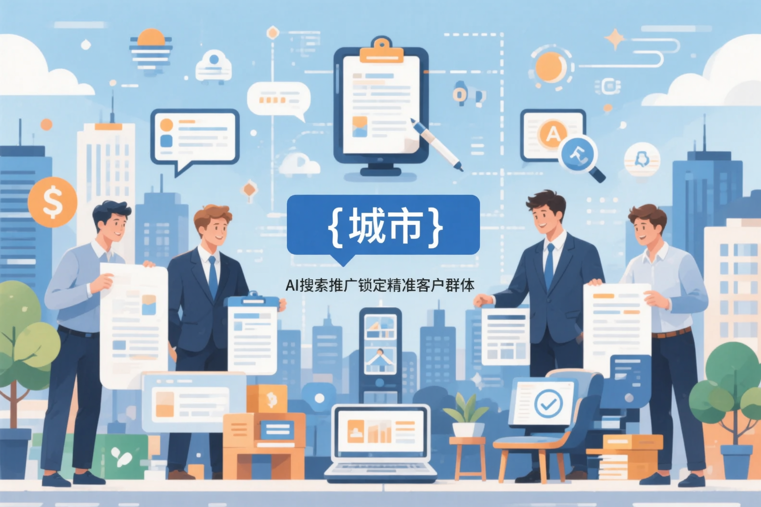 滨州公司如何用AI搜索推广锁定精准客户群体
