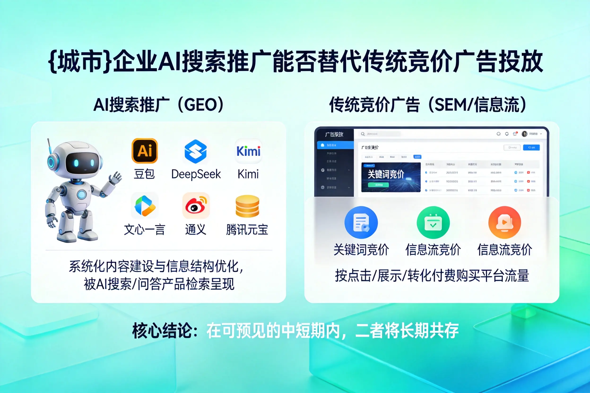 滨州企业AI搜索推广能否替代传统竞价广告投放