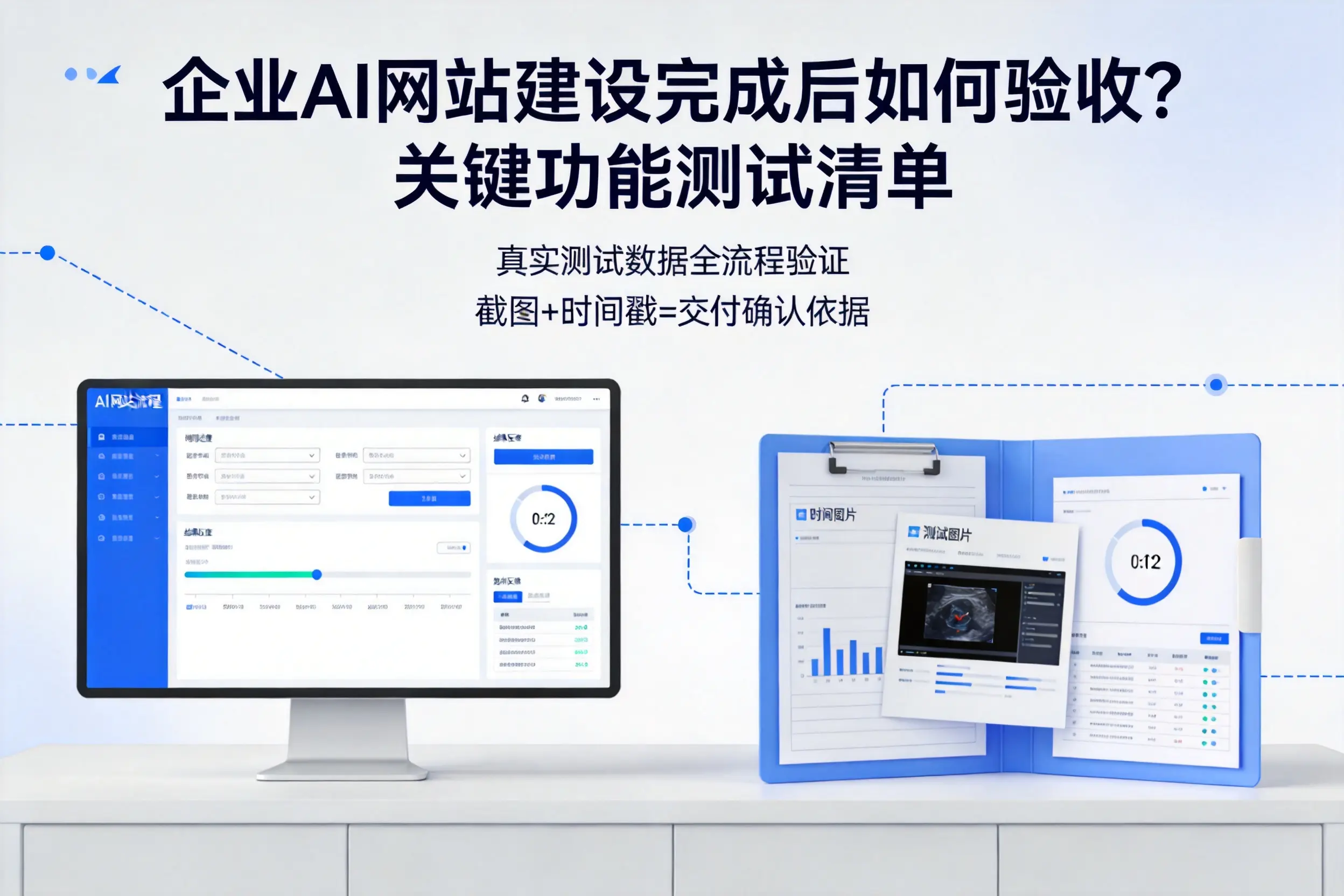 滨州企业AI网站建设完成后如何验收？关键功能测试清单
